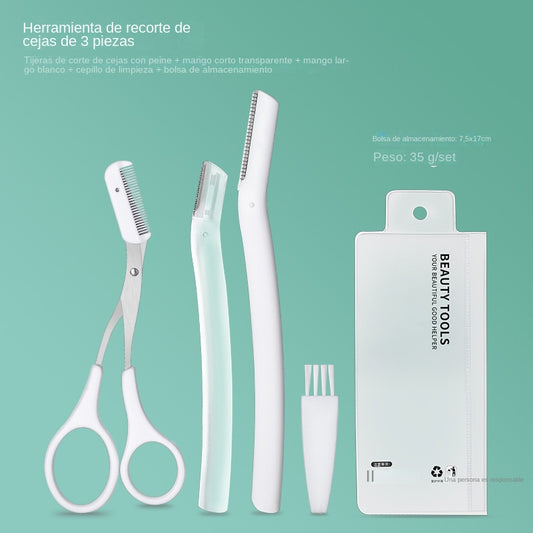 Tumey set de tijeras para cejas